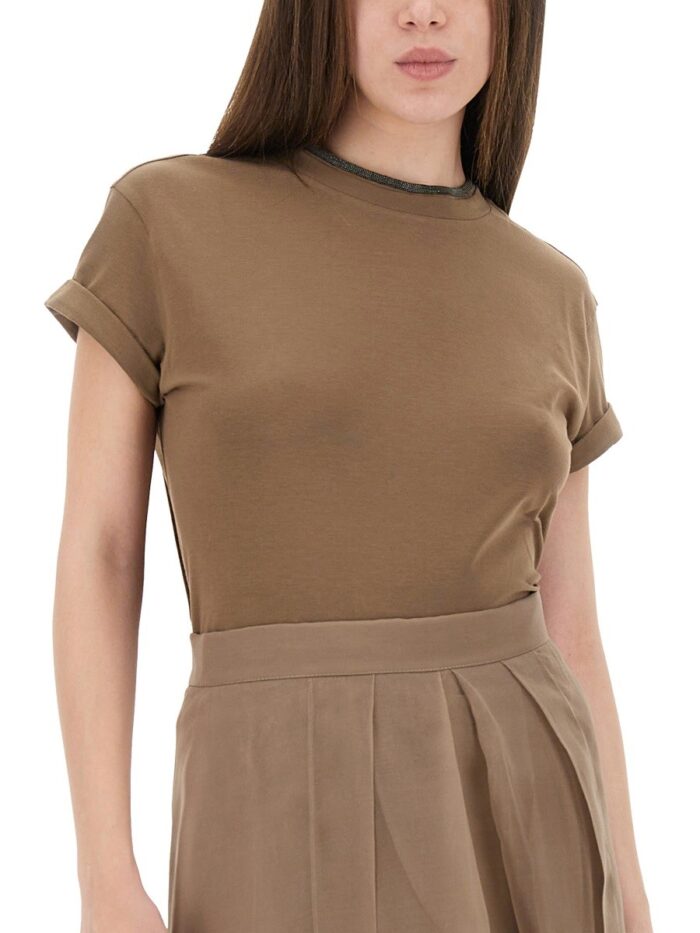 Brunello Cucinelli COTTON JERSEY T-SHIRT