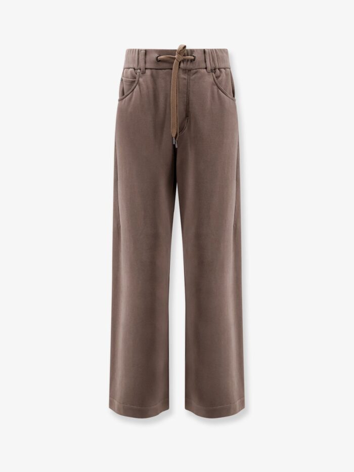 brunello cucinelli cotton jogging trousers Brunello Cucinelli Cotton Jogging Trousers