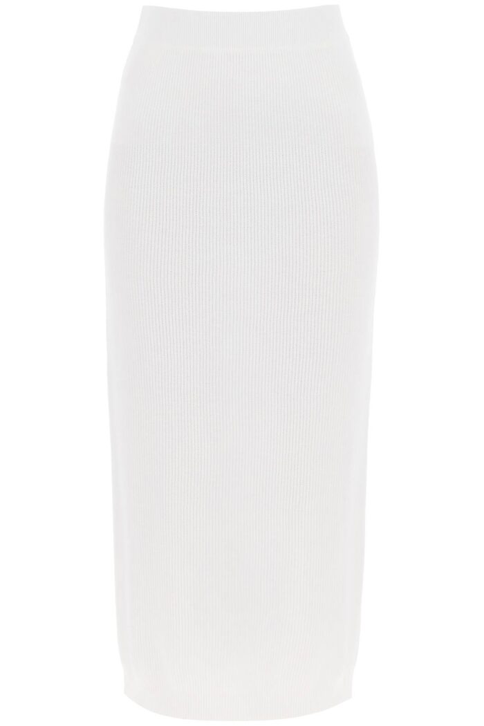 BRUNELLO CUCINELLI Cotton Knit Midi Skirt