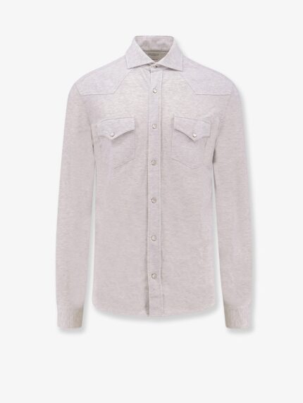 Brunello Cucinelli Cotton Leisure Fit Shirt