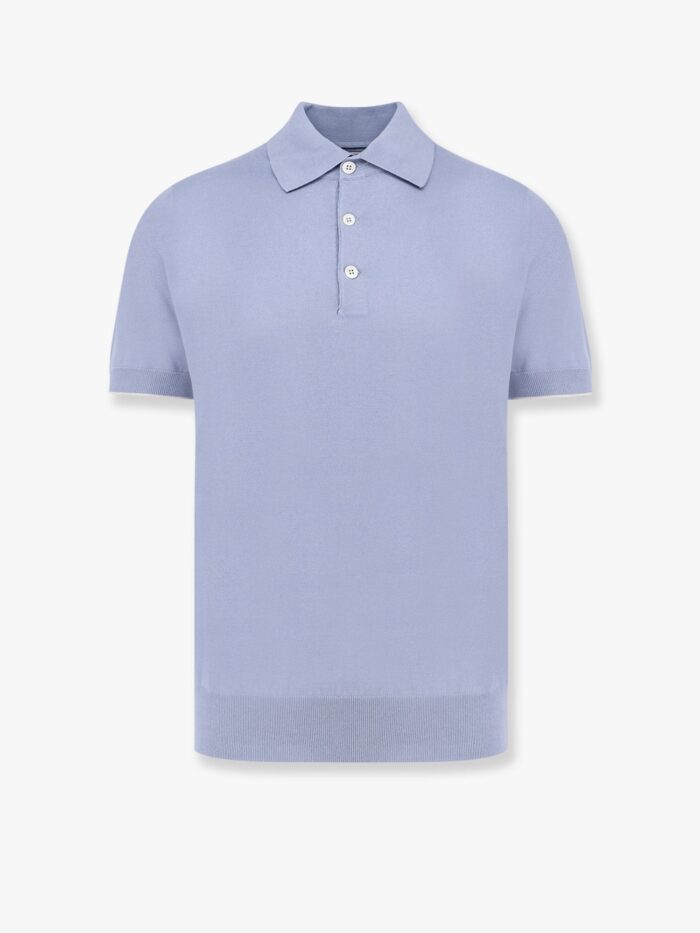 Brunello Cucinelli Cotton Lightweight Knit Polo
