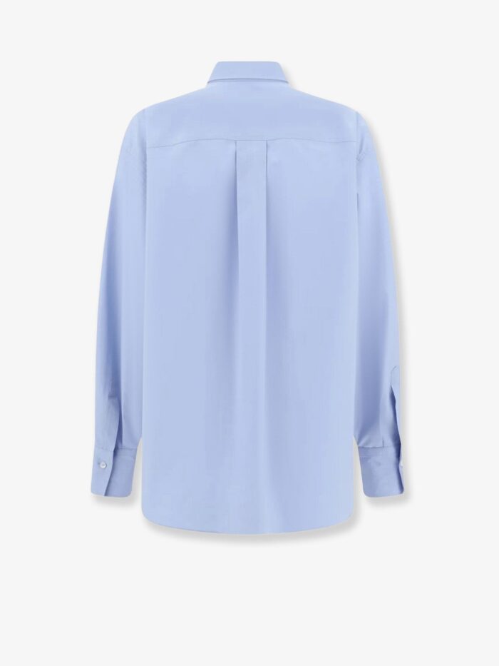 Brunello Cucinelli Cotton Shirt With Bow