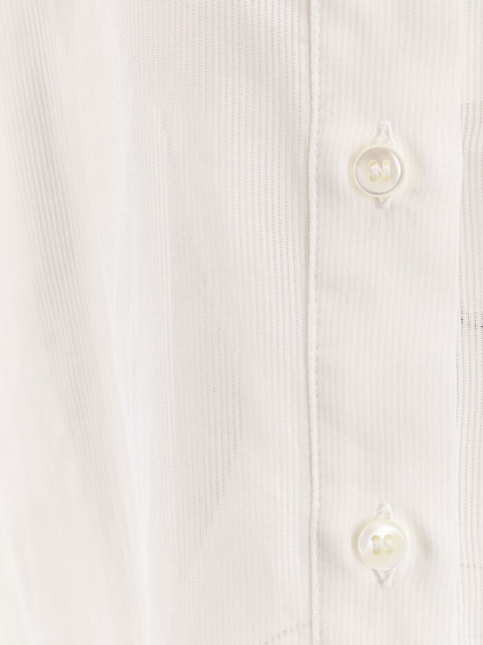 Brunello Cucinelli Cotton Shirt With Monili Detail