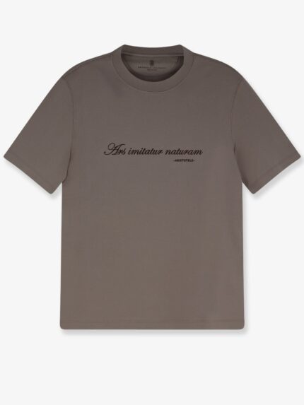 Brunello Cucinelli Cotton T-shirt With Front Embroidery