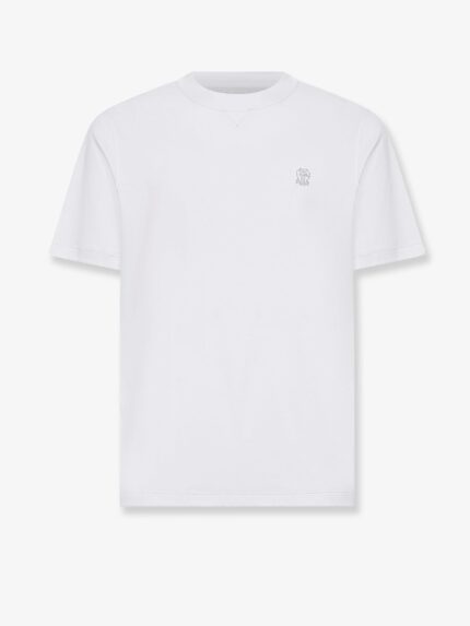 Brunello Cucinelli Cotton T-shirt With Logo