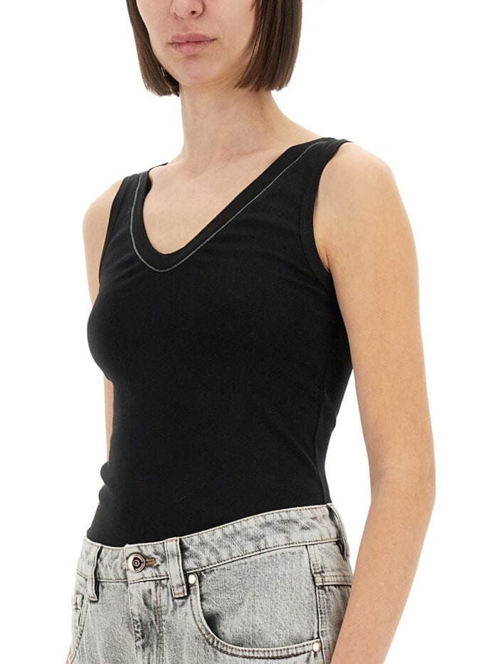 Brunello Cucinelli COTTON TANK TOP