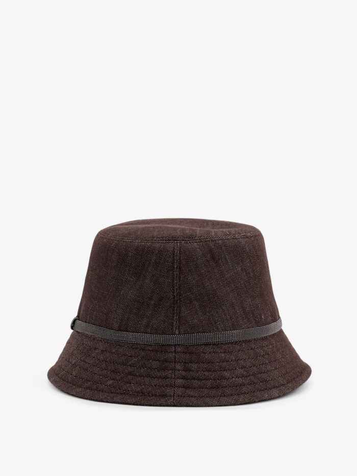 Brunello Cucinelli Cotton Twill Bucket Hat