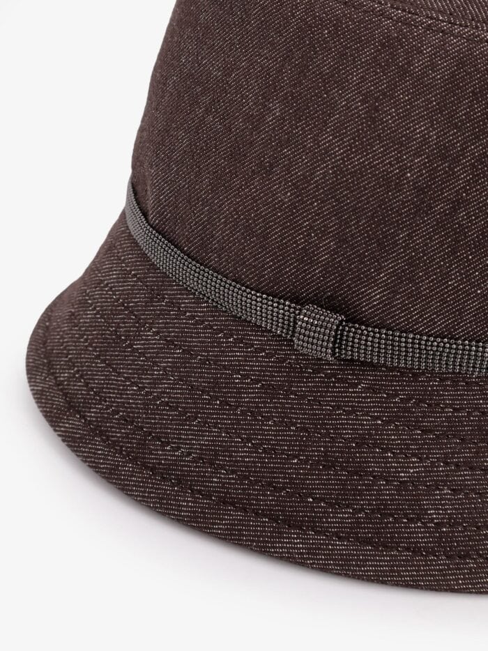 Brunello Cucinelli Cotton Twill Bucket Hat