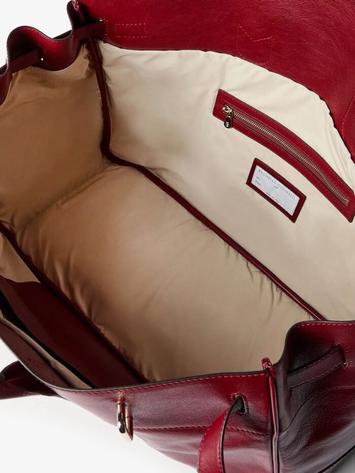 Brunello Cucinelli Country Leather Handbag