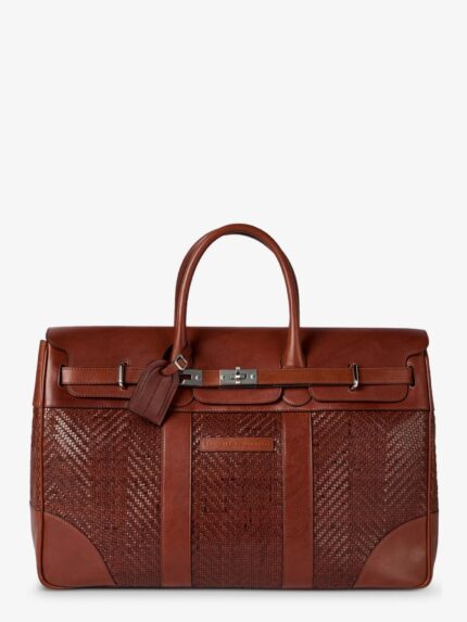 Brunello Cucinelli Country Leather Handbag