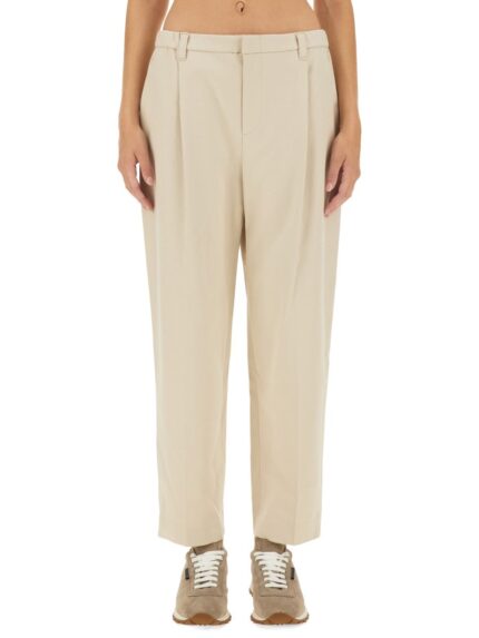 Brunello Cucinelli CROPPED FIT PANTS