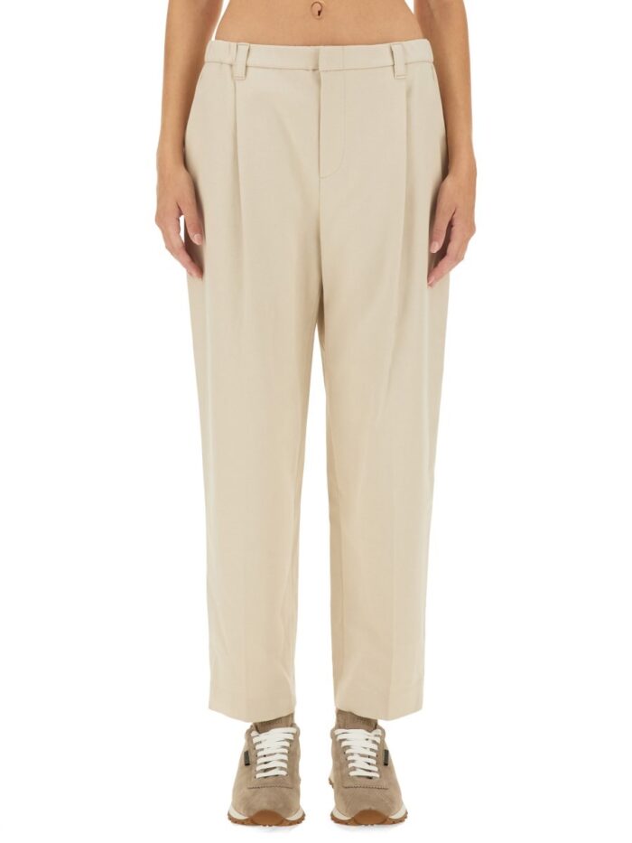 Brunello Cucinelli CROPPED FIT PANTS