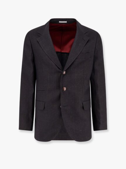 Brunello Cucinelli Delave Linen Blazer