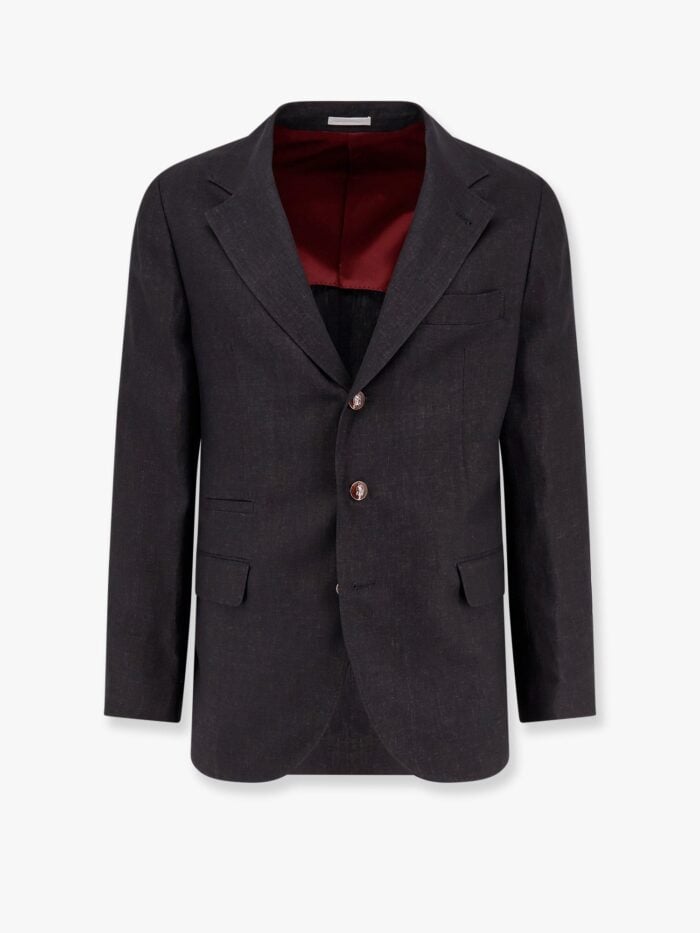 Brunello Cucinelli Delave Linen Blazer