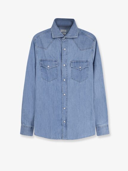 Brunello Cucinelli Denim Shirt