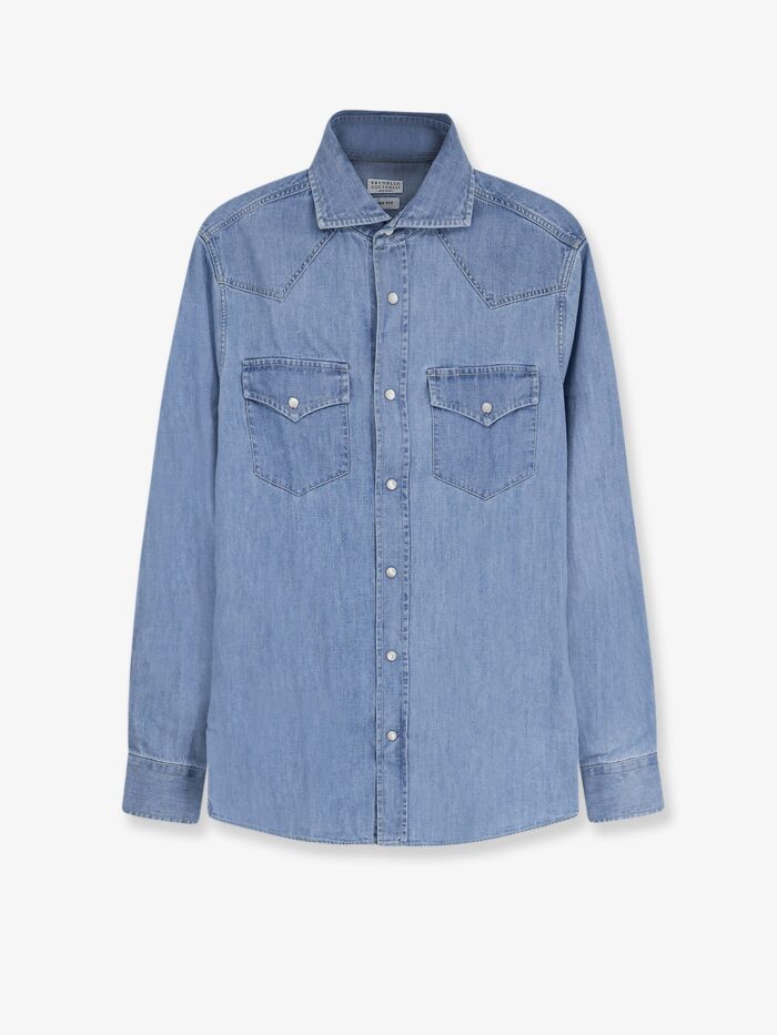 Brunello Cucinelli Denim Shirt