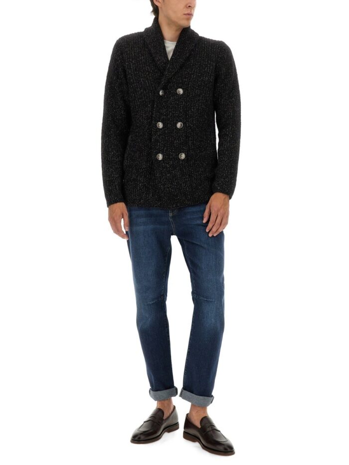 Brunello Cucinelli DOUBLE-BREASTED CARDIGAN