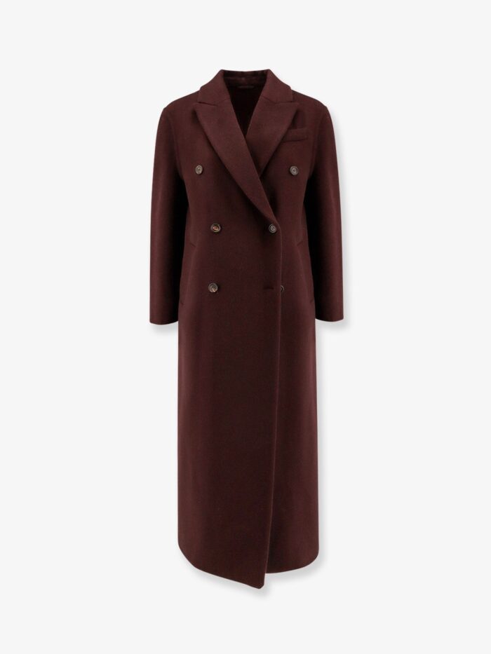 Brunello Cucinelli Double-breasted Cashmere Coat