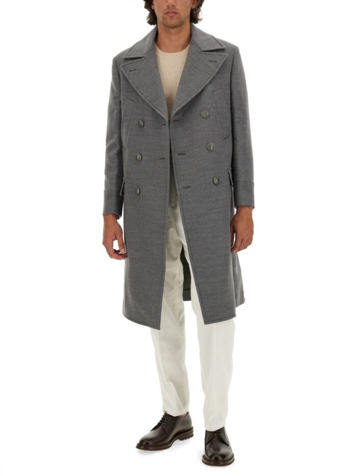 Brunello Cucinelli DOUBLE-BREASTED COAT
