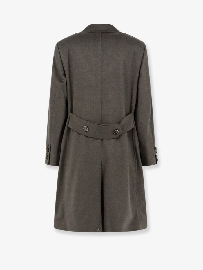 Brunello Cucinelli Double-breasted Virgin Wool Coat