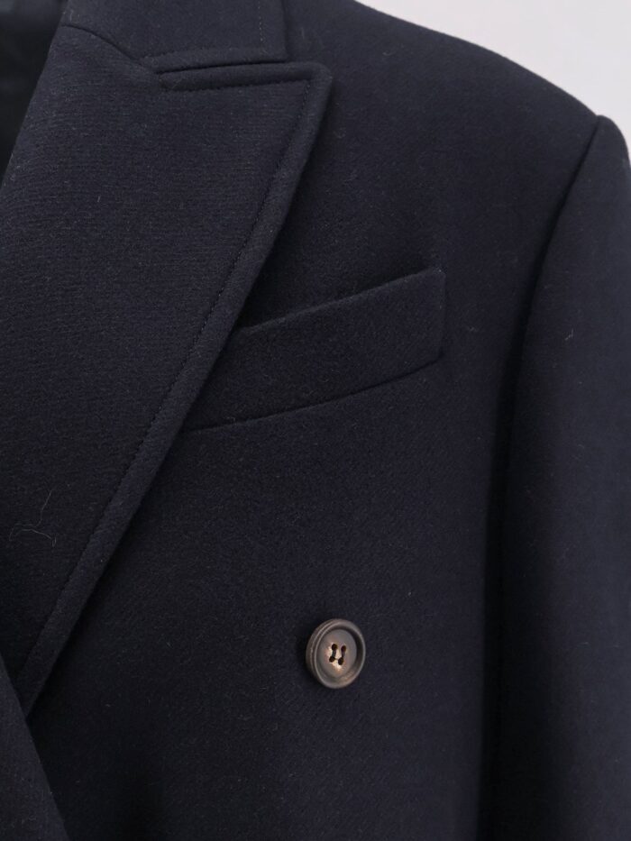 Brunello Cucinelli Double-breasted Wool Coat