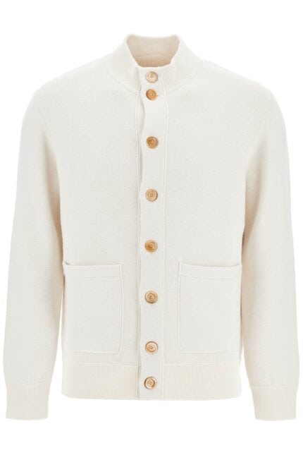 BRUNELLO CUCINELLI Double Knit Cardigan In Seven