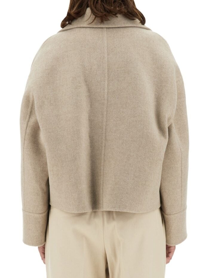 Brunello Cucinelli DOUBLE WOVEN WOOL AND CASHMERE CABAN