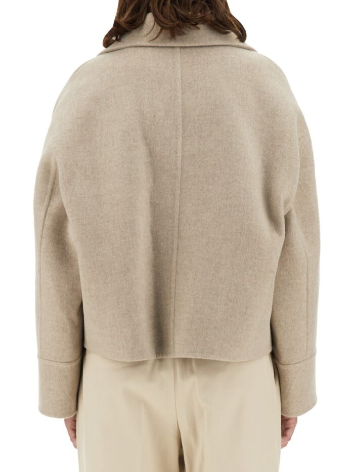 Brunello Cucinelli DOUBLE WOVEN WOOL AND CASHMERE CABAN
