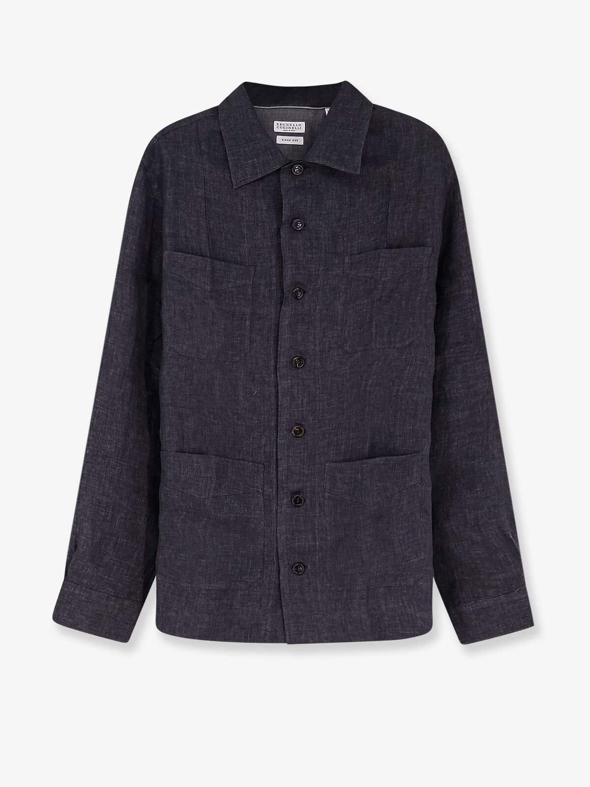 Brunello Cucinelli Easy Fit Linen Shirt