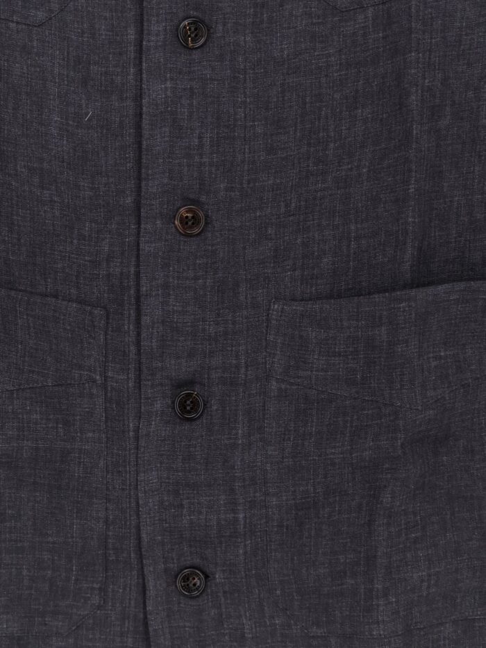 Brunello Cucinelli Easy Fit Linen Shirt