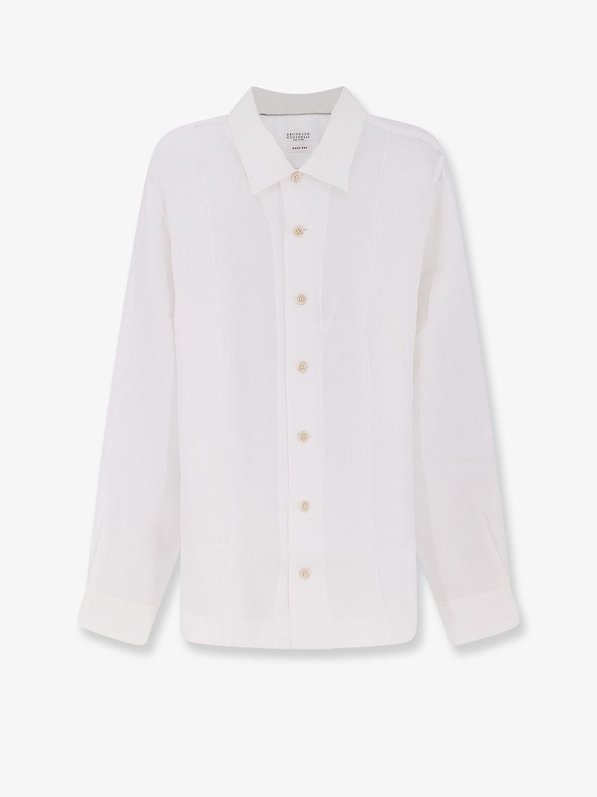 Brunello Cucinelli Easy Fit Linen Shirt