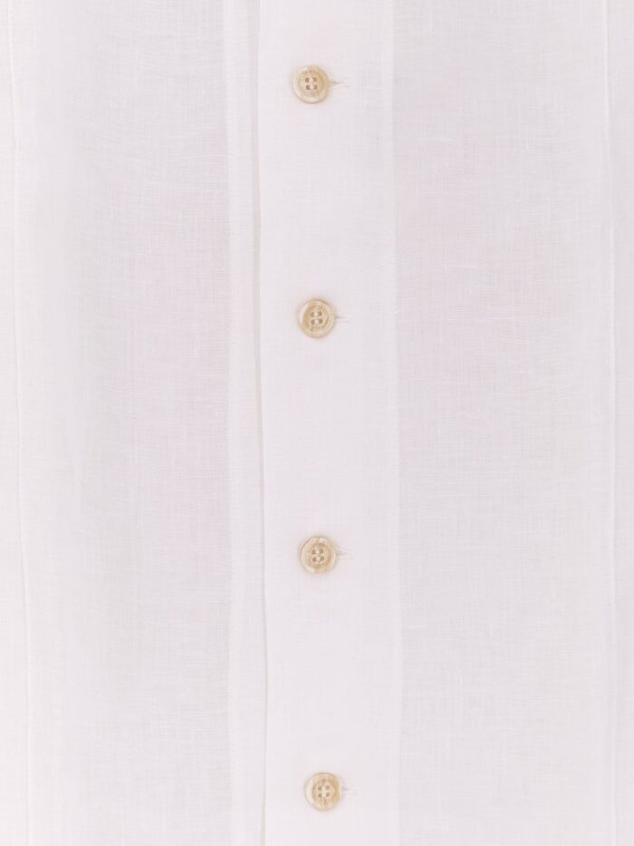 Brunello Cucinelli Easy Fit Linen Shirt