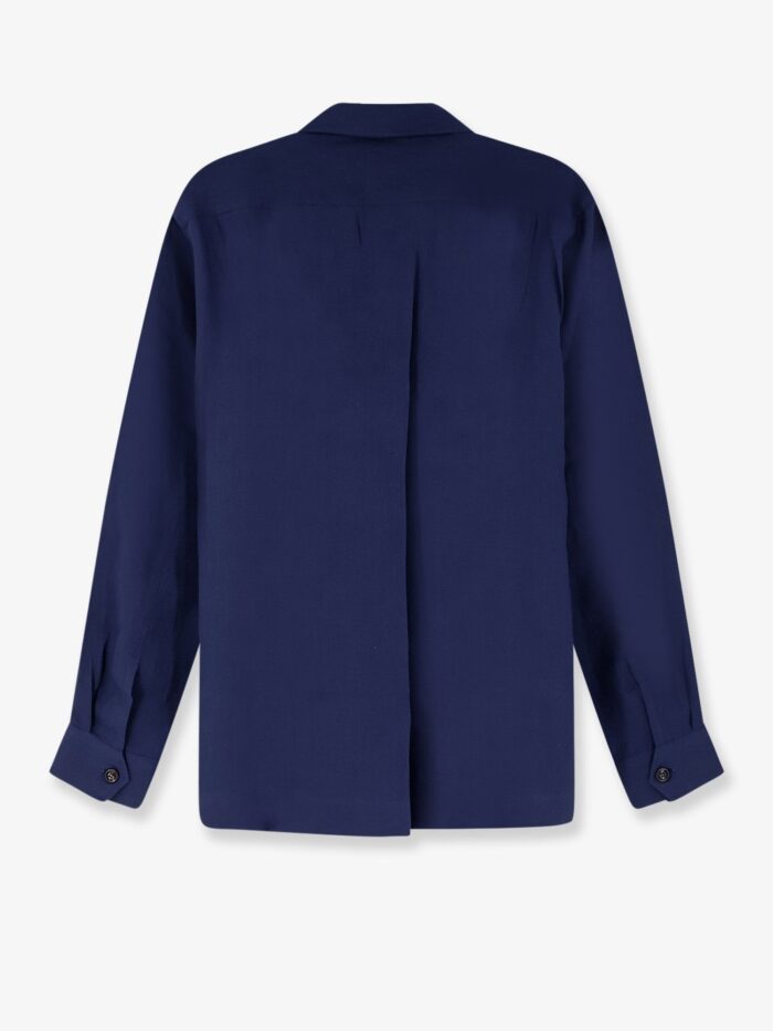 Brunello Cucinelli Easy Fit Linen Shirt