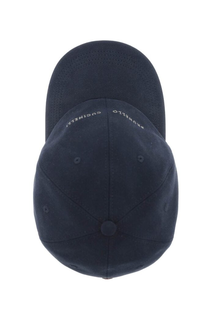 Brunello Cucinelli Embroidered Logo Baseball Cap