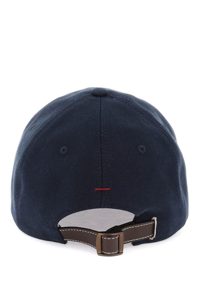 Brunello Cucinelli Embroidered Logo Baseball Cap