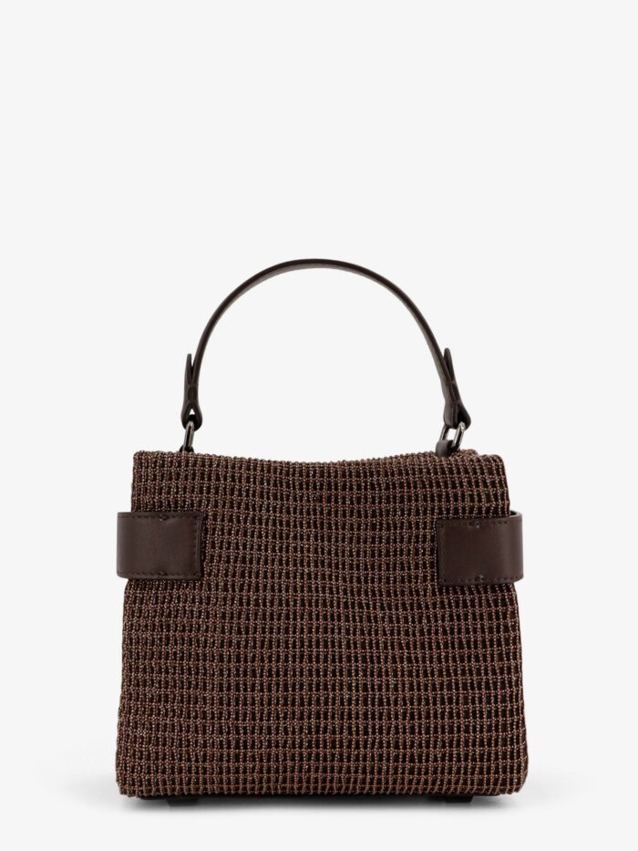 Brunello Cucinelli Essence Riding Leather Crossbody Bag