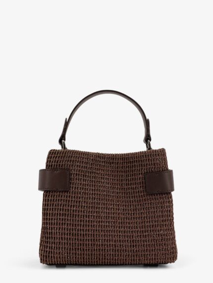 Brunello Cucinelli Essence Riding Leather Crossbody Bag