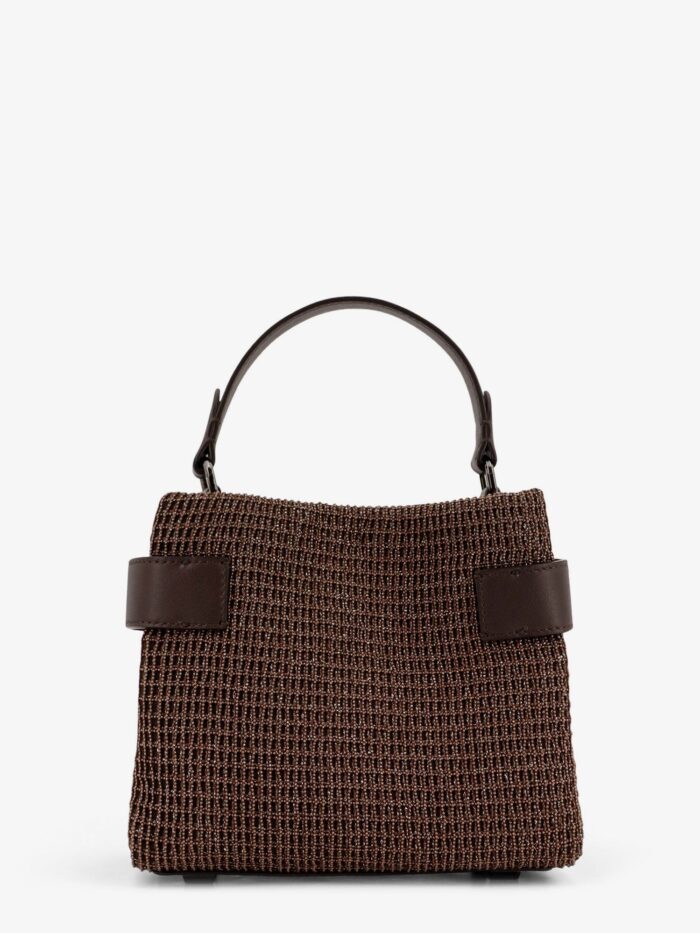 Brunello Cucinelli Essence Riding Leather Crossbody Bag