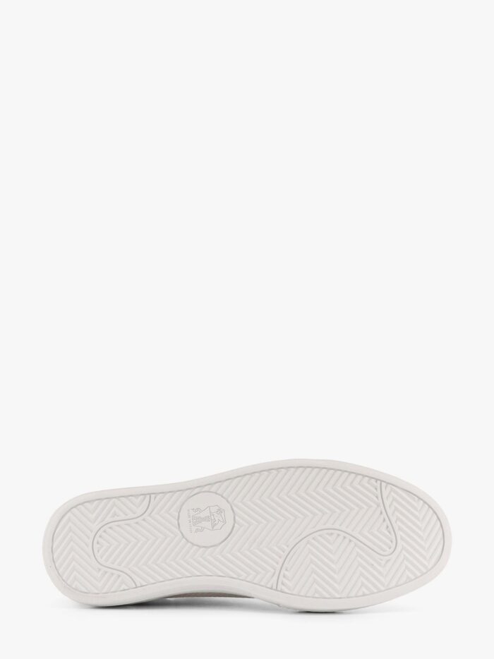 Brunello Cucinelli Fabric Sneakers With Suede Inserts