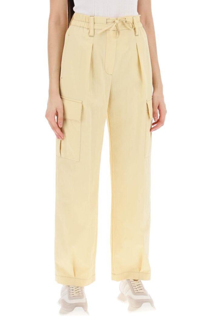 BRUNELLO CUCINELLI Gabardine Utility Pants With Pockets And