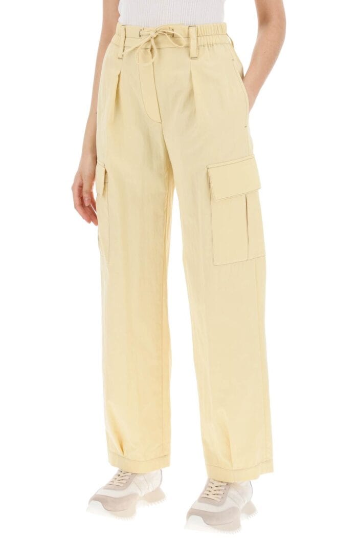 BRUNELLO CUCINELLI Gabardine Utility Pants With Pockets And