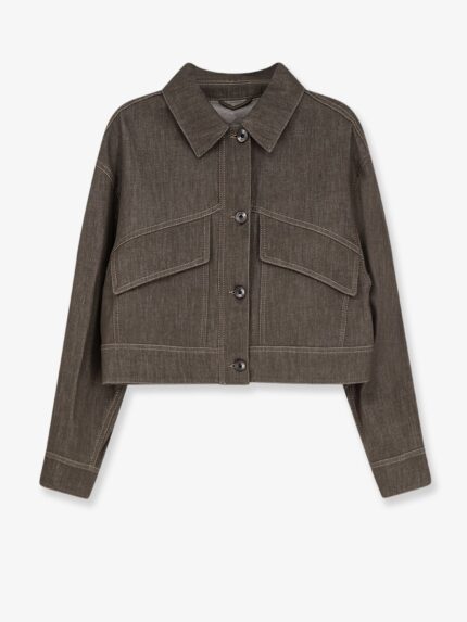 Brunello Cucinelli Grey Denim Jacket
