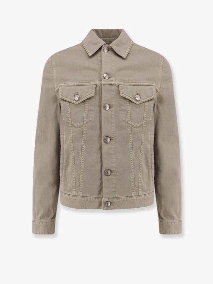 Brunello Cucinelli Grey Denim Jacket