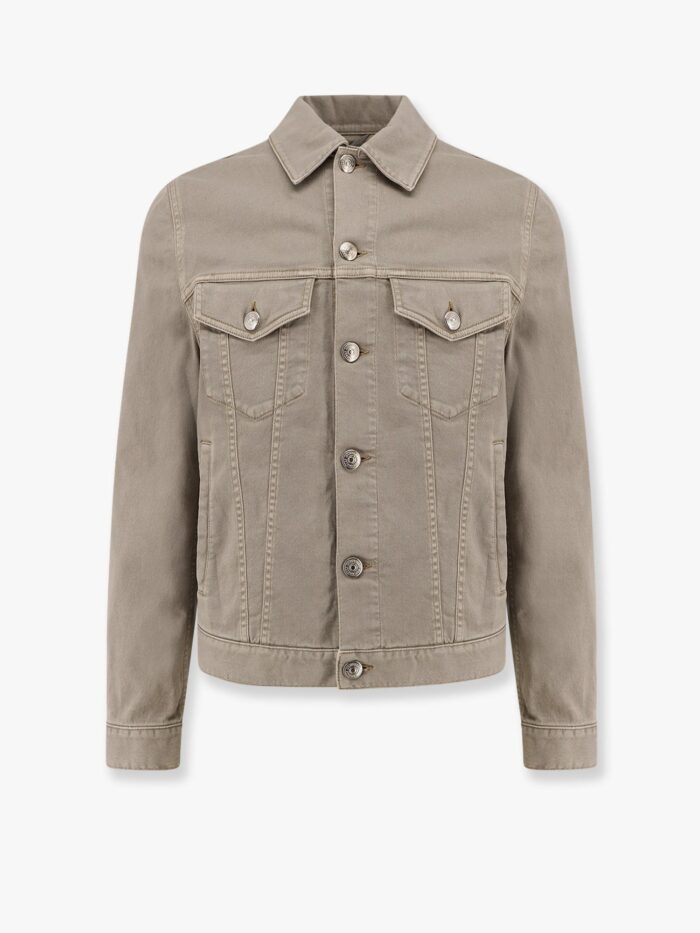 Brunello Cucinelli Grey Denim Jacket