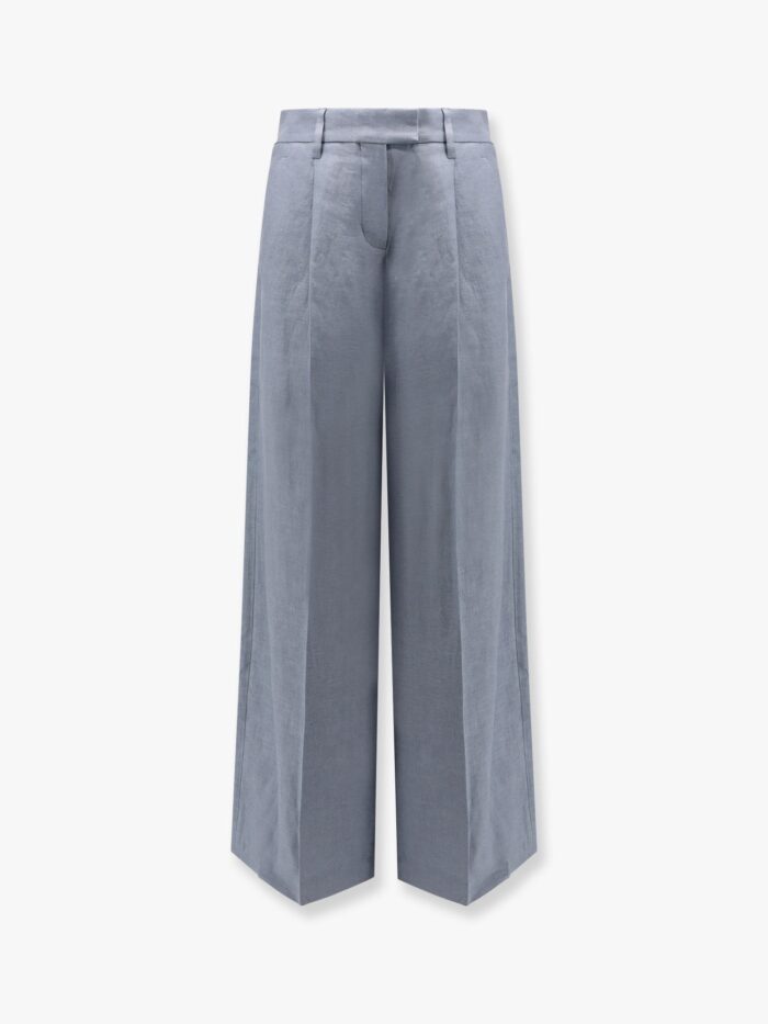 Brunello Cucinelli Hemp And Linen Trouser