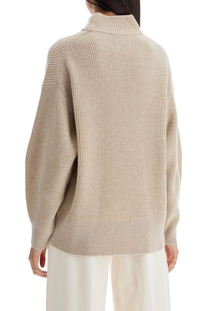 BRUNELLO CUCINELLI High-neck Sparkling & Dazzling