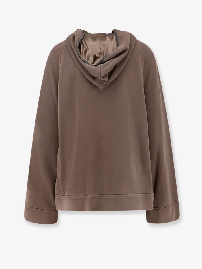 Brunello Cucinelli Hooded Cotton Sweatshirt