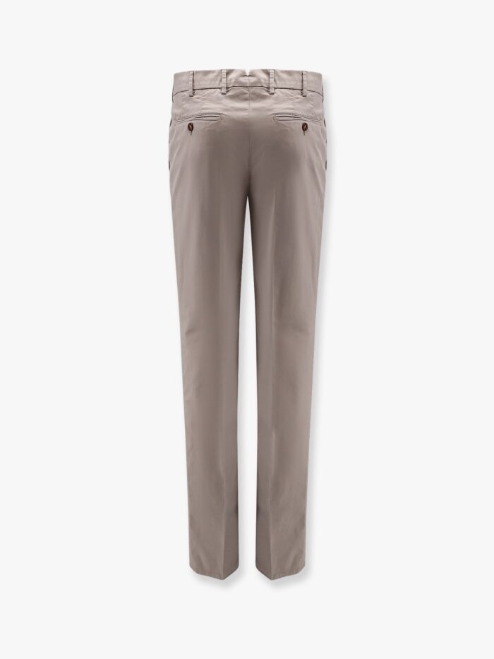 Brunello Cucinelli Italian Fit Stretch Cotton Trousers