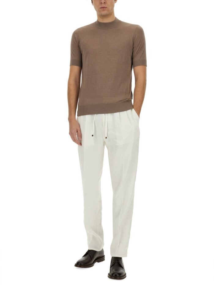 Brunello Cucinelli KNITTED T-SHIRT