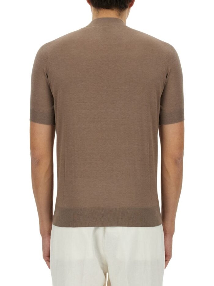 Brunello Cucinelli KNITTED T-SHIRT